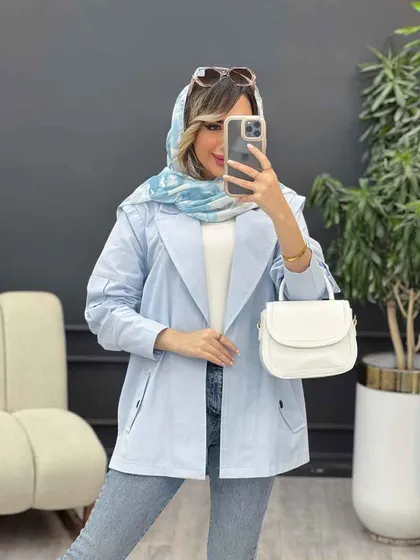 مانتو لینن سر شانه ژیله