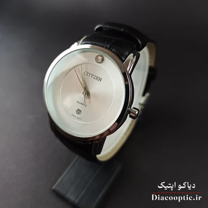 ساعت مچی زنانه موتور ژاپن برند سیتیزن مدل DO1211 بند چرمی