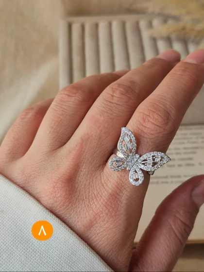 انگشتر جواهری فری سایز 15 مدل