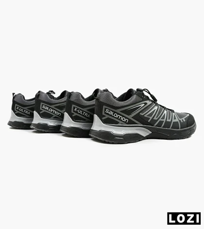 کفش کتانی بزرگ پا مشکی نوک مدادی Salomon X ULTRA