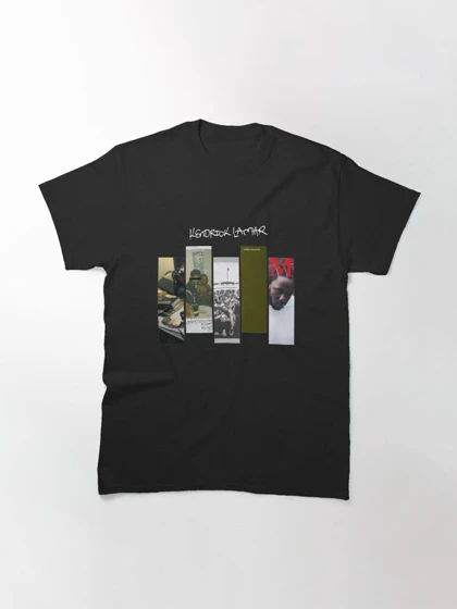 تیشرت kendrick lamar طرح Kendrick Lamar Discography کد 205542