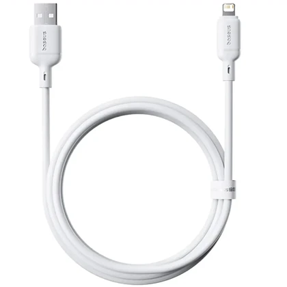 کابل فست شارژ USB به لایتنینگ 2.4 آمپر دو متری بیسوس P10377702113-00