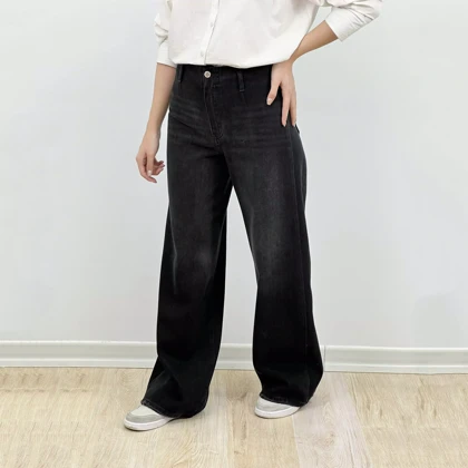 شلوار جین واید لگ 1008131