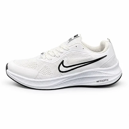کفش کتانی مردانه و بزرگ پا مدل نایک زوم سفید NIKE ZOOM