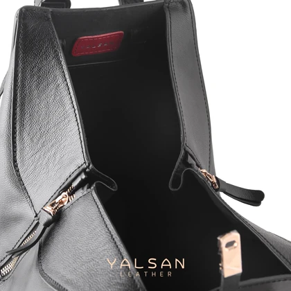 کیف دوشی و دستی زنانه چرم یلسان مدل لیان کد 047-MC