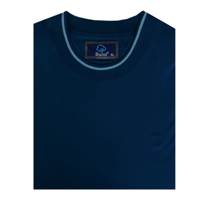 تیشرت ساده یقه گرد مردانه bulut