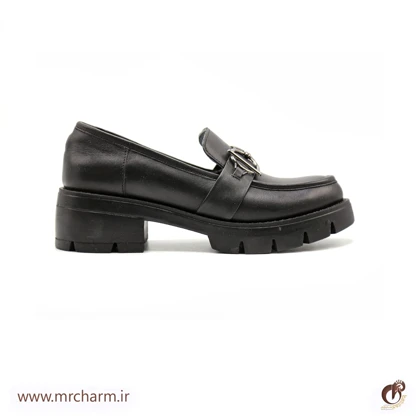 کفش لژ دار تمام چرم دخترانه mrc2111-50