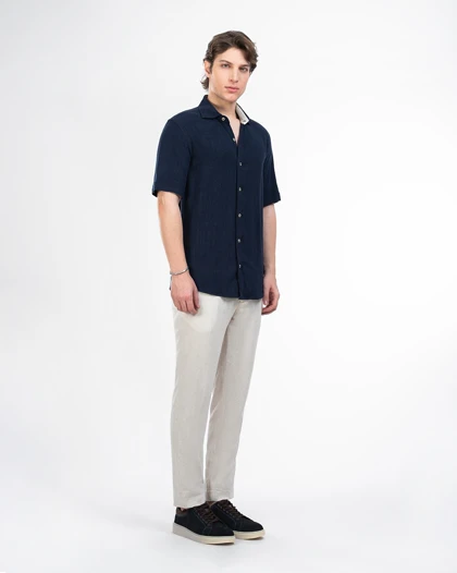 پیراهن مردانه آستین کوتاه کد M0105