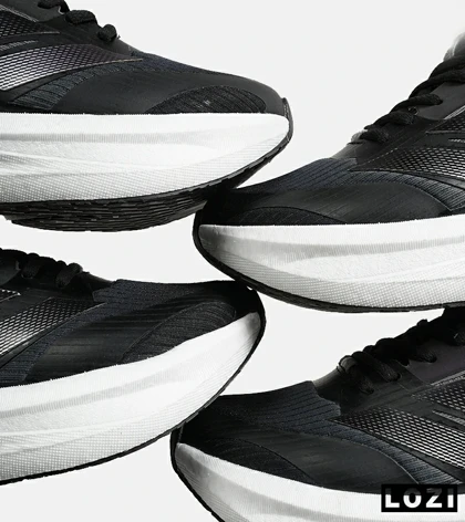 کفش کتانی مردانه و زنانه مشکی Adidas Adizero مدل 7028