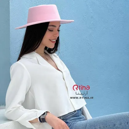 کلاه فدورا لبه بلند دخترانه و زنانه مدل سرتخت کلاسیک