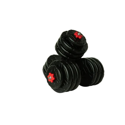 دمبل رادیس فیت مدل DVP-17-mix1 وزن 17 کیلوگرم بسته 2 عددی