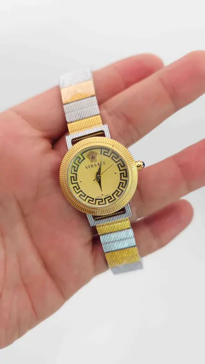 ساعت مچی زنانه ورساچه Versace 868991UX تمام استیل کد 10416س