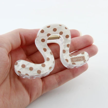 کلیپس زنانه مدل خال‌خالی