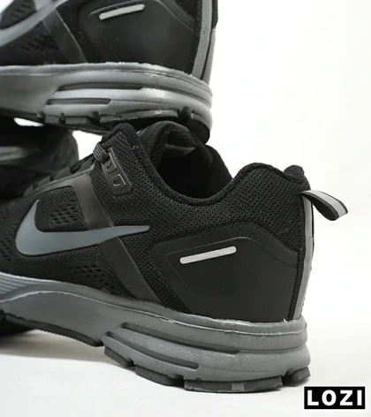 کفش کتانی مردانه مشکی طوسی 24 NIKE zoom structure
