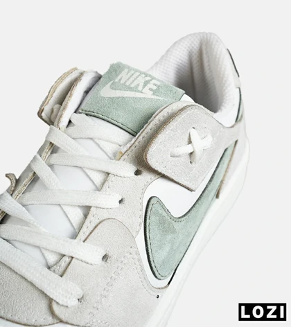 کفش مردانه و زنانه سفید طوسی سبز NIKE AIR JORDAN مدل 7745