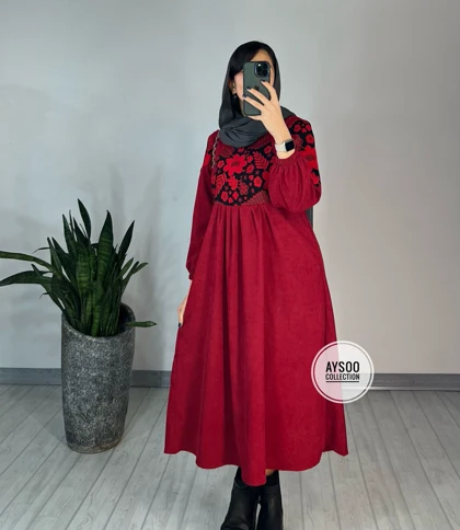 پیراهن مانتویی نوشین