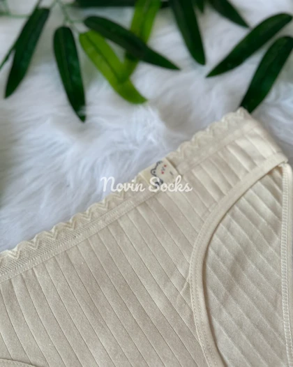 شورت لبه گیپور خرسی (مناسب سایز 38 - 40)XL