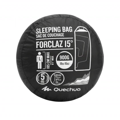 کیسه خواب کچوا مدل Forclaz 15 900g