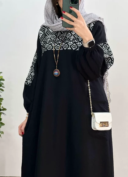 مانتو عبایی بلند چیترا 2