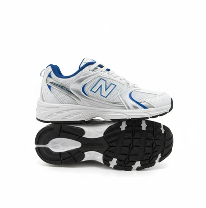 کفش کتانی اقتصادی نیوبالانس 530 نقره ای آبی کد 294950