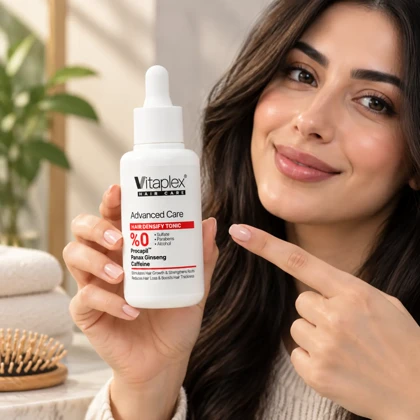 تونیک تقویت کننده و ضد ریزش مو ویتاپلکس مدل Advanced Care حجم 100ml
