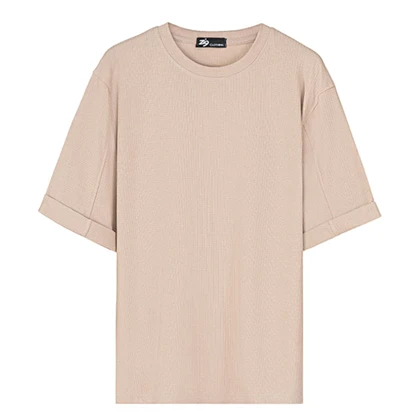 زیگ تیشرت آستین کوتاه cream ryan tshirt-9764