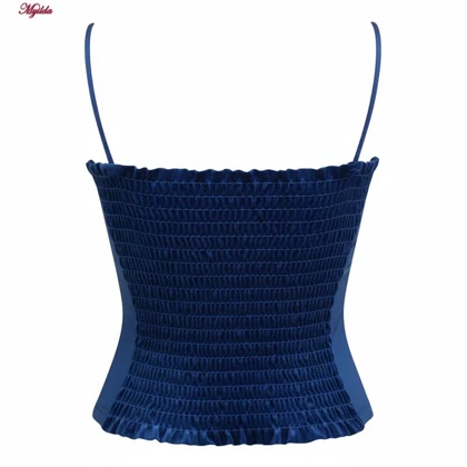 تاپ زنانه ماییلدا مدل مخمل کد 5471-861