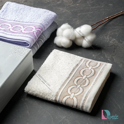 حوله دستی Chain رنگ شیری