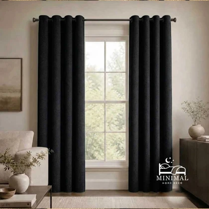 پرده مخمل کتان کلارا