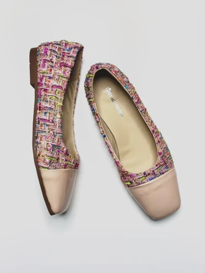 کفش کالج زنانه مدل Stradivarius Flat shoes - FLb42