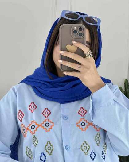 شومیز ناز بهار(41)کد 3731