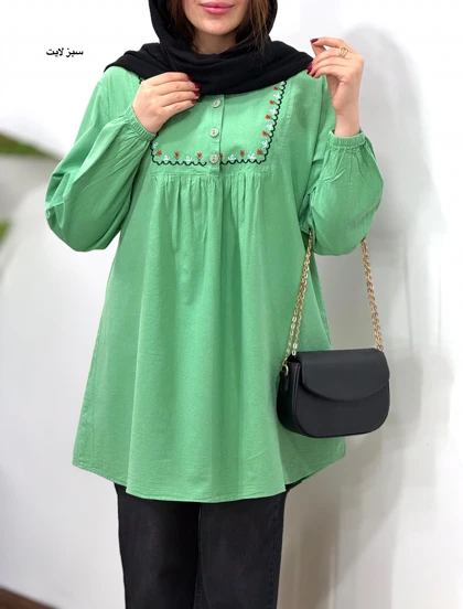 مانتو گلدوزی آیسو گیسو