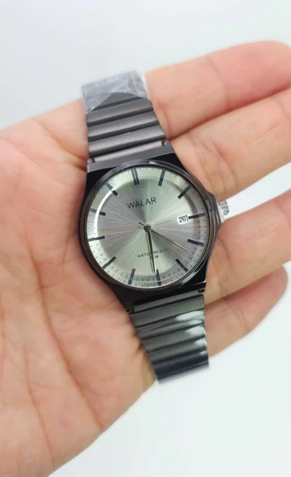 ساعت مچی مردانه والار Walar بند کرکره ای با قفل ریلی