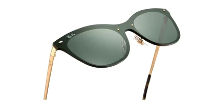 عینک آفتابی ریبن RayBan 3580N Blaze Cat Eye Flat Lens Pink Mirror