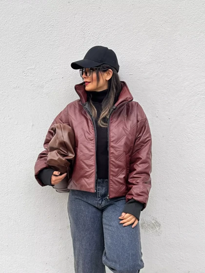 کاپشن چرم تیلور Teylor