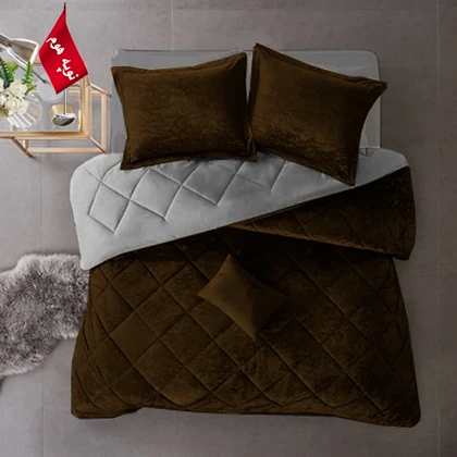 روتختی مینیمال مخمل طرح لوزی