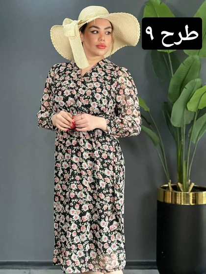 پیراهن چپ و راستی کد 1570