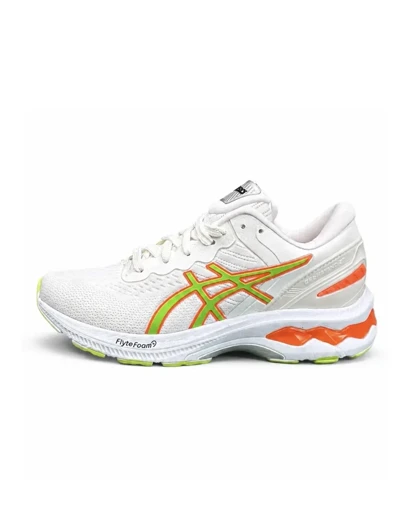 کتانی زنانه مدل اسیکس رانینگ سفید سبز Asics