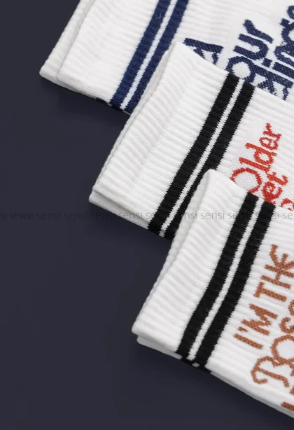 جوراب انگلیسی ساق‌دار پنبه کد1004997