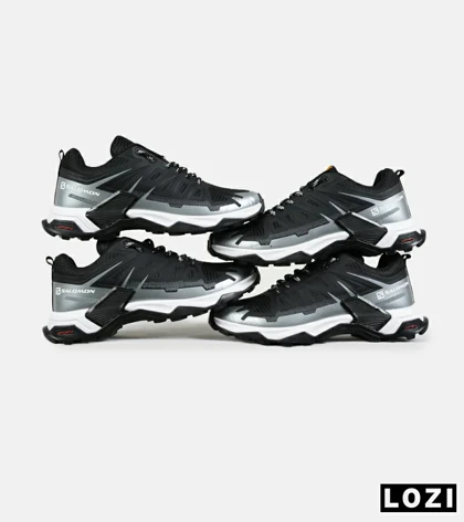 کفش کتانی مشکی طوسی مردانه و زنانه Salomon XT-Slate Advanced مدل 7348