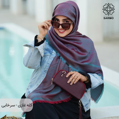 روسری ژاکارد رونا خطی
