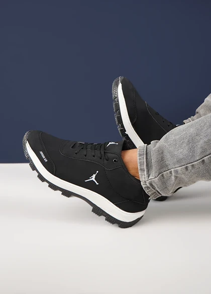 کفش اسپرت مردانه جردن مشکی مدل Avin ویژه