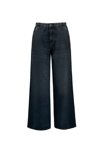 شلوار جین فول بگ - 8147