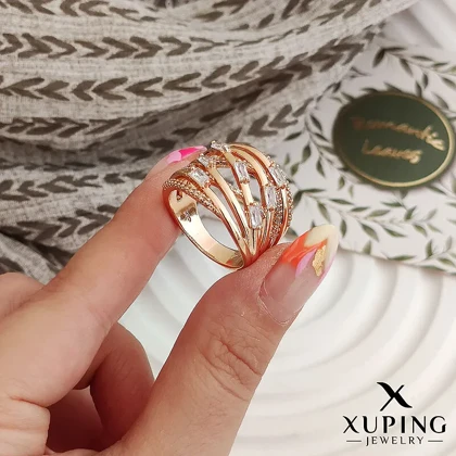 انگشتر زنانه پورتو باگت طرح خاص ژوپینگ Xuping