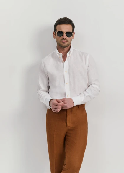 پیراهن لینن 2610103