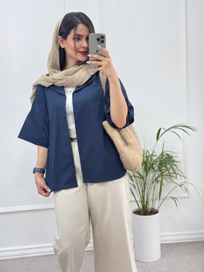 مانتو لینن اسلپ دیلا ( دارای ایراد جزئی )