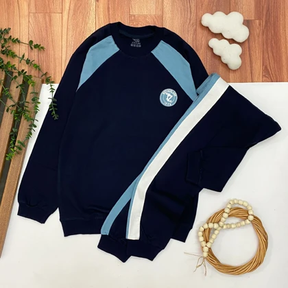 بلوز شلوار سایز بزرگ پسرانه مدل TZ