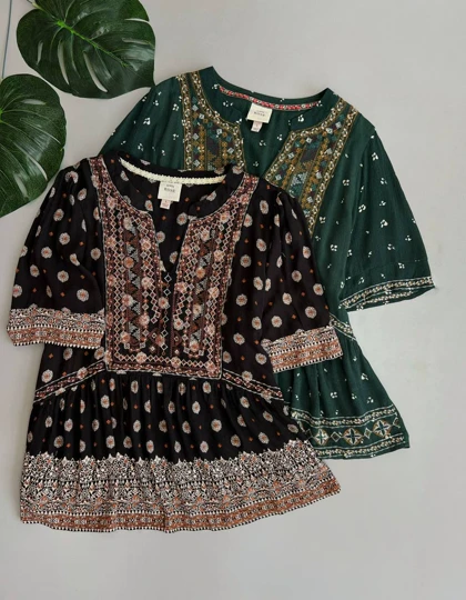 شومیز نخ کریشه هندی کد 3668