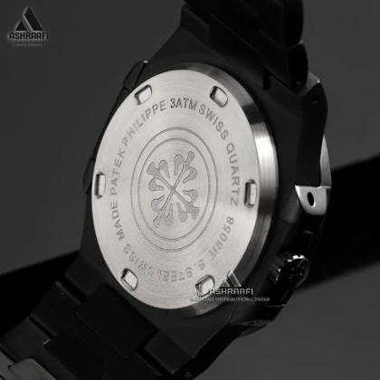 ساعت پتک فیلیپ ناتیلوس مشکی Patek Philippe Nautilus Black-KdB2