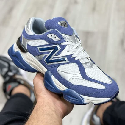 کتانی اسپرت مردانه مدل نیوبالانس NEW BALANCE 9060رنگ سرمه ای